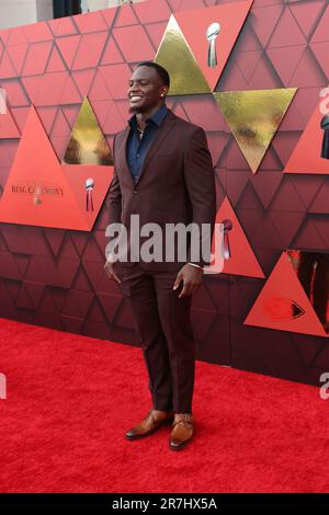 Kansas City, États-Unis. 15th juin 2023. Kansas City Chiefs - Willie gay le tapis rouge de la cérémonie de l'anneau des Kansas City Chiefs qui s'est tenue à Union Station à Kansas City, Mo, sur 15 juin 2023. Les Chiefs ont remporté le Super Bowl LVII en battant les Philadelphia Eagles 38-35. (Photo de Gary Rohman/Sipa USA) Credit: SIPA USA/Alay Live News Banque D'Images