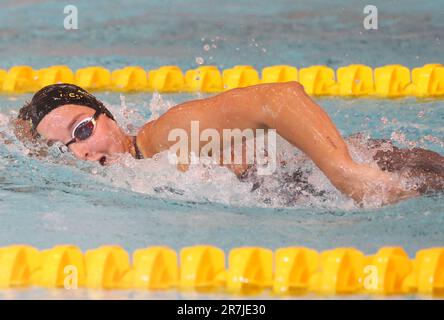 Rennes, France. 15th juin 2023. Anna Egorova, finale féminine 800 M freestyle lors des Championnats de natation d'élite française sur 15 juin 2023 à Rennes, France - photo Laurent Lairys/DPPI crédit: DPPI Media/Alamy Live News Banque D'Images