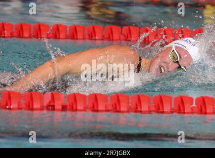 Rennes, France. 16th juin 2023. KIRPICHNIKOVA Anastasiia de MONTPELLIER MÉTROPOLE NATATION, féminine finale 800 M libre lors des Championnats de natation de l'élite française sur 15 juin 2023 à Rennes, France. Photo de Laurent Lairys/ABACAPRESS.COM crédit: Abaca Press/Alay Live News Banque D'Images