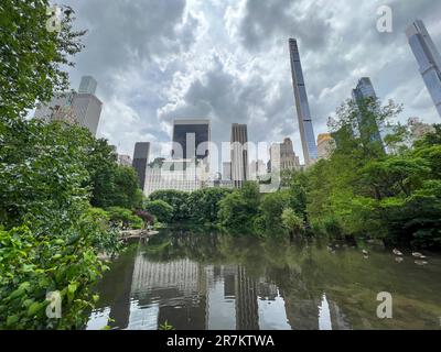 New York, New York, États-Unis. 23 juin 2022. Le zoo du parc central expose les animaux, mercredi 23 juin 2022. Crédit: Jennifer Graylock-Alay Banque D'Images