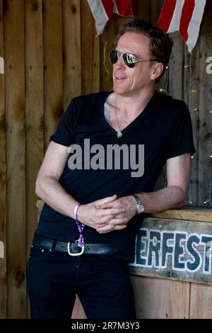 Black Deer Festival, Kent, Royaume-Uni - 16th juin 2023. Damian Lewis chanson de son album Mission Creep sorti aujourd'hui. Credit Jill O'Donnell/Alay Live News Banque D'Images