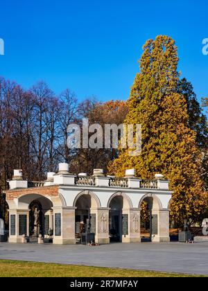 Tombe du Soldat inconnu, Varsovie, Voïvodeship de Masovie, Pologne Banque D'Images