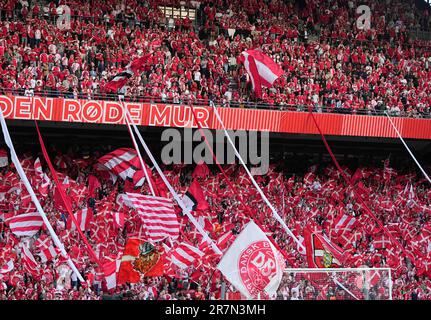 Parken, Copenhague, Danemark. 16th juin 2023. Danemark contre Irlande du Nord, à Parken, Copenhague, Danemark. Kim Price/CSM/Alamy Live News Banque D'Images