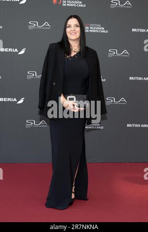 Checy, France. 16th juin 2023. Gisella Marengo assiste à l'inauguration du tapis rouge lors du Festival de télévision de Monte Carlo 62nd sur 16 juin 2023 à Monte-Carlo, Monaco. Photo de David Niviere/ABACAPRESS.COM crédit: Abaca Press/Alay Live News Banque D'Images