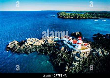 Antenne de l'île Campobello, Nouveau-Brunswick, Canada Banque D'Images