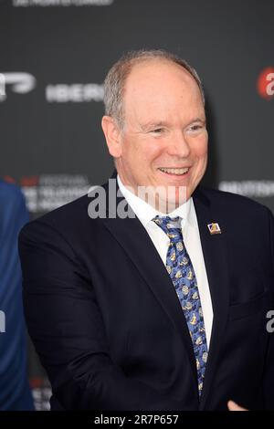 Monaco, Monaco. 17th juin 2023. Le Prince Albert II de Monaco, lors du Festival de télévision de Monte Carlo 62nd sur 16 juin 2023 à Monte-Carlo, Monaco.Picture & copyright © Thierry CARPICO/ATP images (CARPICO Thierry/ATP/SPP) Credit: SPP Sport Press photo. /Alamy Live News Banque D'Images