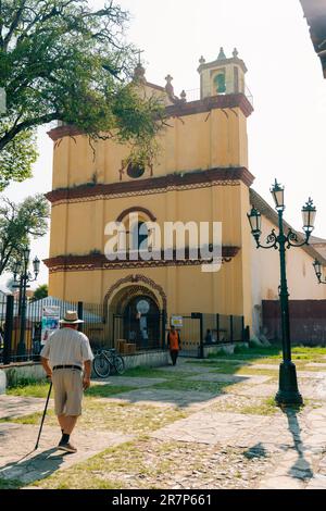 templo de san francisco de asis san cristobal de las casas, mexique - mai 2023. Photo de haute qualité Banque D'Images