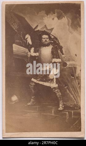 Le soldat de l'âge de l'homme de Shakespeare, vers 1860 Banque D'Images