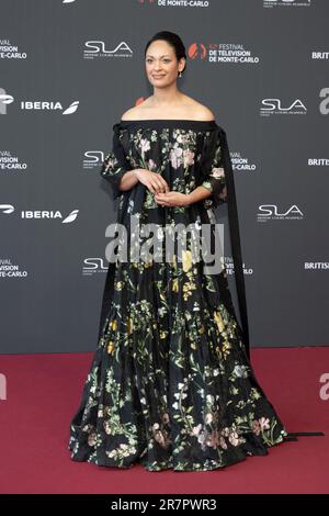 Checy, France. 17th juin 2023. Cynthia Addai-Robinson assiste au tapis rouge d'ouverture lors du Festival de télévision de Monte Carlo 62nd sur 16 juin 2023 à Monte-Carlo, Monaco. Photo de David Niviere/ABACAPRESS.COM crédit: Abaca Press/Alay Live News Banque D'Images