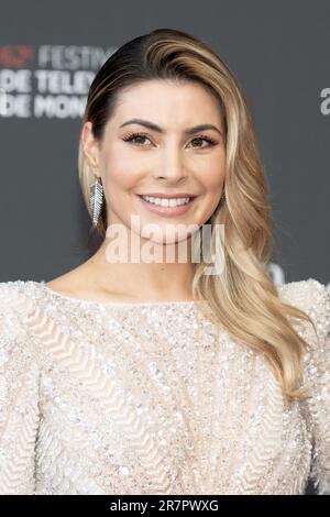 Checy, France. 17th juin 2023. Candice Pascal assiste au tapis rouge d'ouverture lors du Festival de télévision de Monte Carlo 62nd sur 16 juin 2023 à Monte-Carlo, Monaco. Photo de David Niviere/ABACAPRESS.COM crédit: Abaca Press/Alay Live News Banque D'Images