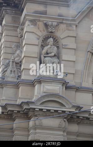 Francfort-sur-le-main, Allemagne 08.26.2018: La gare centrale de Francfort (main) Hauptbahnhof, est la gare la plus fréquentée d'Allemagne Banque D'Images