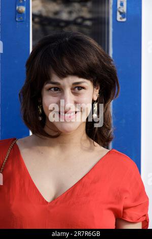 Cabourg, France. 16th juin 2023. Pauline Caupenne participe au festival du film Cabourg 37th sur 16 juin 2023 à Cabourg, en France. Crédit : Bernard Menigault/Alamy Live News Banque D'Images