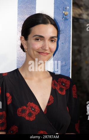Cabourg, France. 16th juin 2023. Louise Condemi participe au festival du film Cabourg 37th sur 16 juin 2023 à Cabourg, France. Crédit : Bernard Menigault/Alamy Live News Banque D'Images