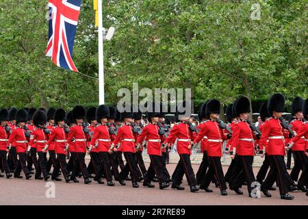 Londres, Royaume-Uni. 17th juin 2023. Trooping le défilé de couleurs. Laura Gaggero/Alamy Live News Banque D'Images
