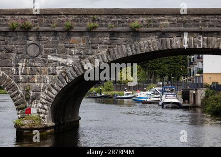 Enniskillen, dans le comté de Fermanagh, Irlande du Nord Banque D'Images