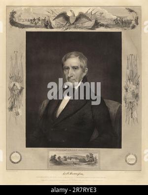 William Henry Harrison 1841 Banque D'Images