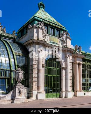 Palm House, Vienne, Autriche Banque D'Images