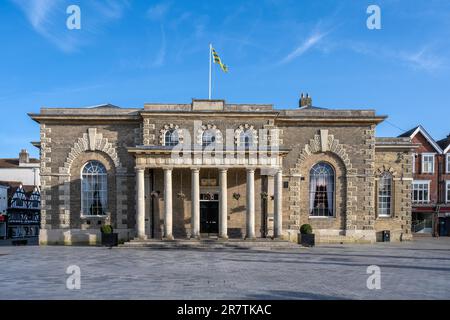 The Guildhall à Salisbury Market place, Wiltshire, Angleterre, Royaume-Uni Banque D'Images