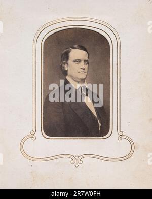 John C. Breckinridge c. 1861-1865 (après une photographie antérieure) Banque D'Images