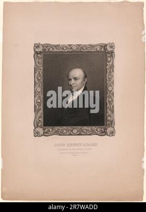 John Quincy Adams c. 1825-1826 Banque D'Images