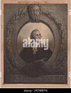 George Washington, patriae Pater c. 1827 Banque D'Images