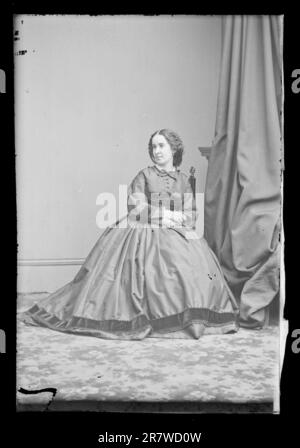 Clara Louise Kellogg c. 1860-1870 Banque D'Images