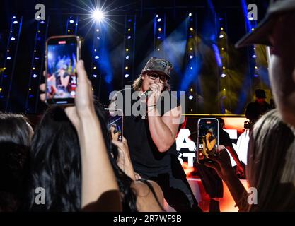 HARDY se produit au cours du jour 2 du festival CMA au stade Nissan, jeudi, 9 juin 2023, à Nashville, Tennessee. (Photo : Amiee Stubbs/imageSPACE) Banque D'Images