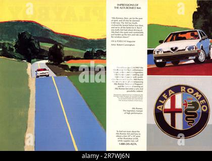 Publicité du numéro de mai 1991 du magazine vintage « Playboy », États-Unis Banque D'Images