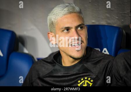 Barcelone, Espagne. 17th juin 2023. Pedro (Brésil) lors d'un match international fradly entre le Brésil et la Guinée au stade Stage Front, à Barcelone, Espagne sur 17 juin 2023. (Photo/Felipe Mondino) crédit: Agence de photo indépendante/Alamy Live News Banque D'Images