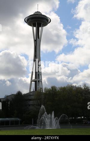 Space Needle Seattle, Washington Banque D'Images