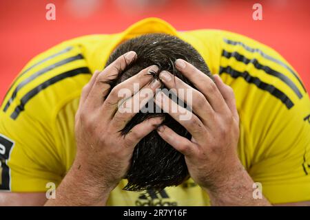 Saint Denis, France. 18th juin 2023. Julien Mattia/le Pictorium - Top 14 de la finale de rugby entre le Stade Toulousain et le Stade Rocelais - 18/6/2023 - France/Seine Saint Denis/Saint-Denis - Gregory Alldritt lors de la finale Top 14 entre le Stade Toulousain et le Stade Rocelais au Stade de France à Paris le 17 juin 2023. Credit: LE PICTORIUM / Alamy Live News Banque D'Images