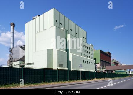 Centrale à charbon industrielle exploitée par RWE Power à Huerth Knapsack Banque D'Images