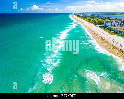 Phipps Ocean Park et ibis Isle, West Palm Beach, Floride, États-Unis Banque D'Images