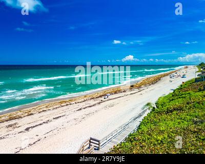 Phipps Ocean Park et ibis Isle, West Palm Beach, Floride, États-Unis Banque D'Images