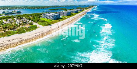 Phipps Ocean Park et ibis Isle, West Palm Beach, Floride, États-Unis Banque D'Images