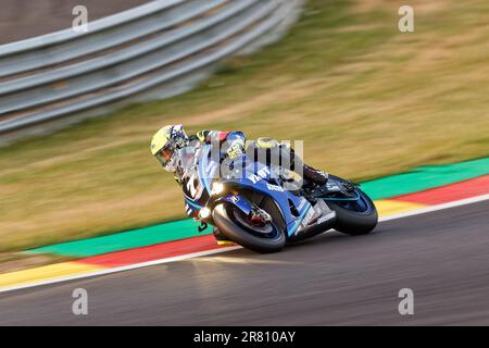 07 CANEPA Niccolo (ITA), FRITZ Marvin (GER), HANIKA Karel (CZE), MULHAUSER Robin (SUI), YAMAHA YZF - R1, YART YAMAHA (AUT), Formule CEE, action pendant les 2023 24 heures de Spa-Franchamps, 2nd ronde de FIM Endurance, Championnat du monde de la 16 juin / DPL, 18, de la Belgique Banque D'Images