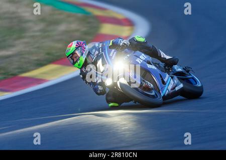 07 CANEPA Niccolo (ITA), FRITZ Marvin (GER), HANIKA Karel (CZE), MULHAUSER Robin (SUI), YAMAHA YZF - R1, YART YAMAHA (AUT), Formule CEE, action pendant les 2023 24 heures de Spa-Franchamps, 2nd ronde de FIM Endurance, Championnat du monde de la 16 juin / DPL, 18, de la Belgique Banque D'Images