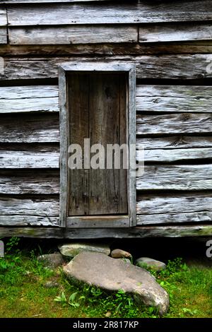 La ferme de balles d'Éphraïm, Gatlinburg, Tennessee. Banque D'Images