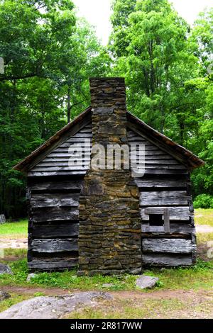 La ferme de balles d'Éphraïm, Gatlinburg, Tennessee. Banque D'Images