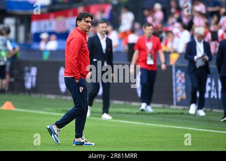 Rotterdam, Nizozemska. 18th juin 2023. Entraîneur-chef de Croatie Zlatko Dalic avant le match final de l'UEFA Nations League 2022/23 entre la Croatie et l'Espagne à de Kuip on 18 juin 2023 à Rotterdam, pays-Bas. Photo: Marko Lukunic/PIXSELL crédit: Pixsell/Alay Live News Banque D'Images