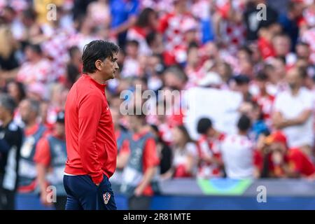 Rotterdam, Nizozemska. 18th juin 2023. Entraîneur-chef de Croatie Zlatko Dalic avant le match final de l'UEFA Nations League 2022/23 entre la Croatie et l'Espagne à de Kuip on 18 juin 2023 à Rotterdam, pays-Bas. Photo: Marko Lukunic/PIXSELL crédit: Pixsell/Alay Live News Banque D'Images