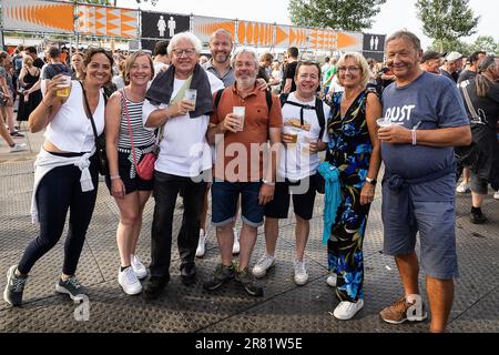 Werchter, Belgique. 18th juin 2023. L'illustration montre le festival de musique d'une journée 'Werchter Classic' à Werchter, le dimanche 18 juin 2023. BELGA PHOTO JAMES ARTHUR GEKIERE crédit: Belga News Agency/Alay Live News Banque D'Images