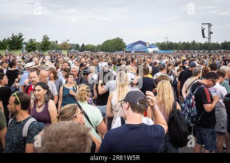 Werchter, Belgique. 18th juin 2023. L'illustration montre le festival de musique d'une journée 'Werchter Classic' à Werchter, le dimanche 18 juin 2023. BELGA PHOTO JAMES ARTHUR GEKIERE crédit: Belga News Agency/Alay Live News Banque D'Images