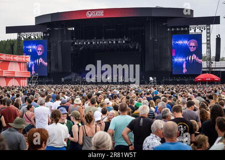 Werchter, Belgique. 18th juin 2023. L'illustration montre le festival de musique d'une journée 'Werchter Classic' à Werchter, le dimanche 18 juin 2023. BELGA PHOTO JAMES ARTHUR GEKIERE crédit: Belga News Agency/Alay Live News Banque D'Images