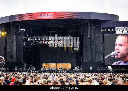 Werchter, Belgique. 18th juin 2023. L'illustration montre le festival de musique d'une journée 'Werchter Classic' à Werchter, le dimanche 18 juin 2023. BELGA PHOTO JAMES ARTHUR GEKIERE crédit: Belga News Agency/Alay Live News Banque D'Images