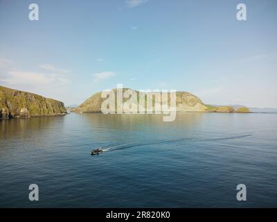 Île shiant,écosse,royaume-uni,îles Shiant,îles pivotées en écosse,îles écossaises,isle, Banque D'Images