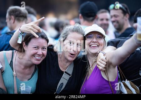 Werchter, Belgique. 18th juin 2023. L'illustration montre le festival de musique d'une journée 'Werchter Classic' à Werchter, le dimanche 18 juin 2023. BELGA PHOTO JAMES ARTHUR GEKIERE crédit: Belga News Agency/Alay Live News Banque D'Images