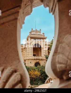 Palais Longchamp à Marseille, France. Arche et colonnes. Marseille lieu touristique Banque D'Images