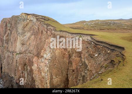 Mangersta sur l'île de Lewis dans les Hébrides extérieures. Banque D'Images