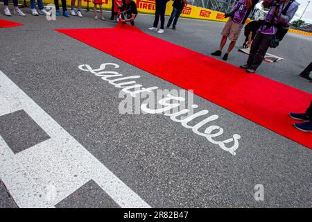 &#xD;&#XA;pendant la course du dimanche 18th juin - FORMULE 1 GRAND PRIX PIRELLI DU, Canada. , . Au circuit Gilles Villeneuve, Montréal, Québec, Canada crédit : Groupe d'édition de médias en direct/Alamy Live News Banque D'Images